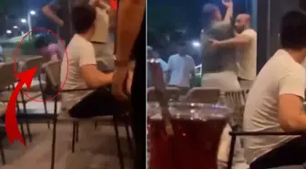 Aldatan kocasını kafede bastı, ortalık savaş alanına döndü