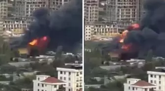 Kartal'da film platosunda yangın! Paniğe neden oldu