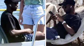 Yıldız futbolcunun tatil sefası! Özel jetle Bodrum'a geldi, servet harcadı