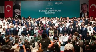 YKS şampiyonları İstanbul Valiliği'nin etkinliğinde buluştu