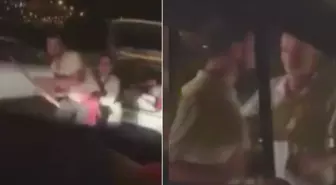 Önünü kestikleri araca baltayla saldırdılar! Baba-oğul suç makinesi çıktı