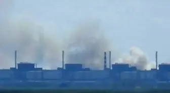 Ukrayna'daki Zaporijya Nükleer Santrali'nin tesislerinden biri vuruldu