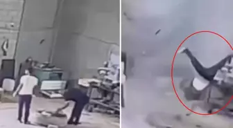 'Ölümün de hayırlısı' dedirten olay! Kamera dehşet anlarını böyle kaydetti