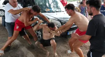 Cankurtaranlar, tek bir kişiye tekme tokat saldırdı