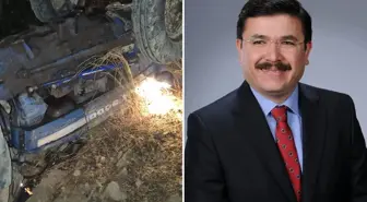 Eski AK Partili ilçe başkanı Şaban İş kazada hayatını kaybetti