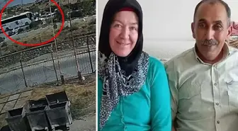 Yaşlı çifti hayattan koparan korkunç kazanın görüntüleri ortaya çıktı