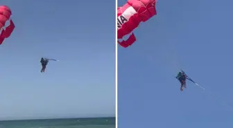 Dehşete Düşüren Olay: Parasailing yapan turist kadın havada cinsel tacize uğradı