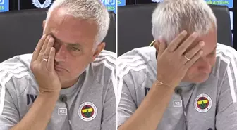 Acı haberi basın toplantısında alan Mourinho gözyaşlarını tutamadı
