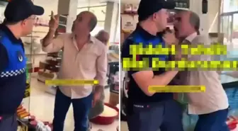 Rezilliği ortaya çıkan esnaf zabıtaya saldırdı, yetmedi tehdit etti