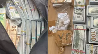 Çanta dolusu Euro, dolar ve altınla sınırda yakalandı