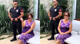 Nazan Öncel 'Yakışıklı güvenlik' ile video çekti, tepkiler gecikmedi