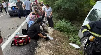 Ordu'da minibüs ile otomobil çarpıştı: 16 yaralı