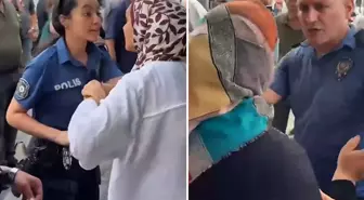 Sokak ortasında polise ağır hakaret: Sen köpeksin