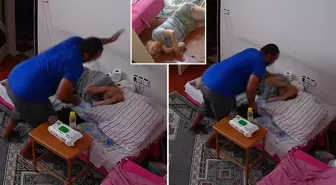 Yatalak annesini 2 saat boyunca dövüp komaya soktu