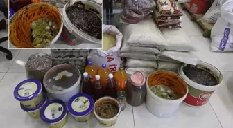 Zabıtaya 'Seni vururum' diyen esnafın marketinden çıkanlar mide bulandırdı