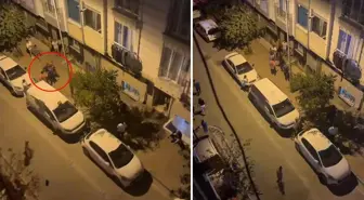 Çocuk yaştaki saldırgan, polisi böyle yumrukladı