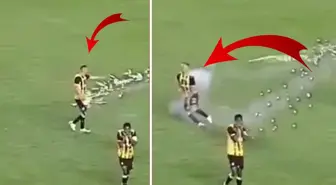 Öldürmeye tam teşebbüs! İsrailli taraftarlar futbolcuya havai fişek attı