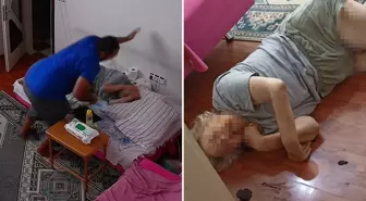 Yatalak annesini döverek komaya sokan şizofren doktor gözaltına alındı