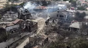 Alevlerin sardığı köyde kayıp büyük: 2 ton yağım vardı, hepsi yandı