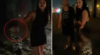 Çocuğuyla sokakta kalan alkollü kadından pes dedirten sözler