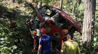 Osmaniye'de yangına müdahale eden arazöz devrildi: 1 işçi şehit