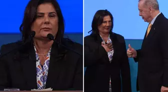 Özlem Çerçioğlu, AK Parti rozetini taktı! İşte Erdoğan'dan ilk isteği