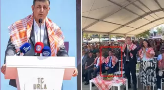 Şenlikte büyük kriz: Cemil Tugay 'Alkışlayın' dedi, kaymakam istifini bozmadı