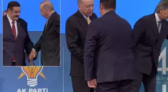 Cumhurbaşkanı Erdoğan'ın uyarısı rozet takma törenine damga vurdu
