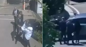 Milletvekilinin oğluna Meclis önünde darp