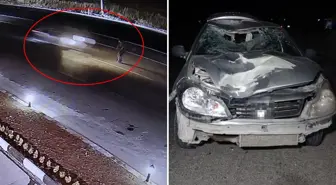 Karşıya geçerken araba çarptı! Metrelerce savrulan adam hayatını kaybetti