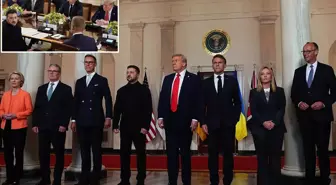 Beyaz Saray'daki görüşmede Putin-Zelenski sürprizi