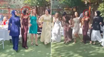 Nişanda horon şov: Hafsanur Sancaktutan ve Kubilay Aka piste çıktı