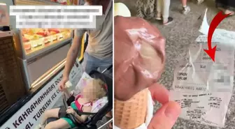 İki top dondurmaya ödediği para öyle böyle değil