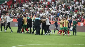 Olaylı Amedspor-Erzurumspor maçının faturası belli oldu! 12 maç men cezası
