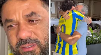 Aykut Kocaman ile buluşan Baroni gözyaşlarını tutamadı! Yanına o formayla gitti