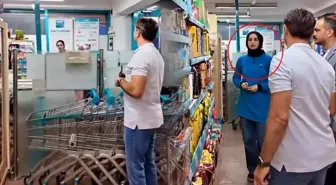 Zincir marketi denetime giden belediye başkanı, personelin cevabı karşısında kalakaldı