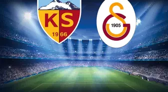 Kayseri'de ilk 11'ler belli oldu! Galatasaray'da sürpriz