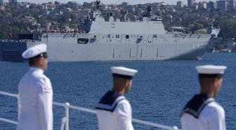Mavi Vatan'ın koruyucuları İstanbul Boğazı'nda