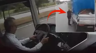 2 kişinin hayatını kaybettiği otobüs kazası kamerada