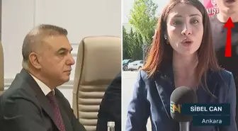 Muhabir memur zammını anlatırken arkadan gelen ses yayına damga vurdu