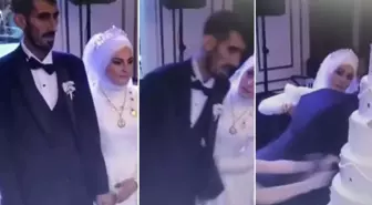 2 gündür uyumayan damat, pasta kesilirken yere yığıldı