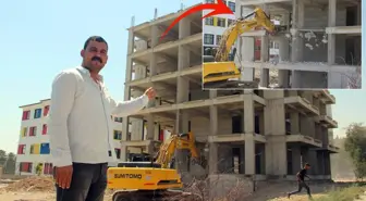 Müteahhit kendisini ihbar etti, koca bina dakikalar içinde yıkıldı
