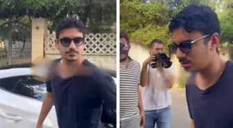 Mehmet Ali Erbil'in oğlu babasının nikahına gelirken düşme tehlikesi geçirdi! İşte o anlar