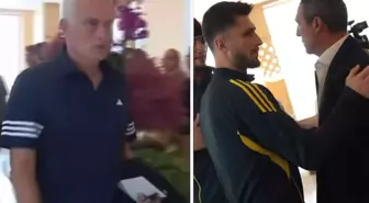Mourinho'nun Ali Koç'un elini sıkmadığı anlar