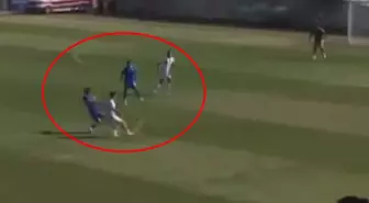 Muğlasporlu futbolcunun kendi kalesine attığı golü görmeniz lazım