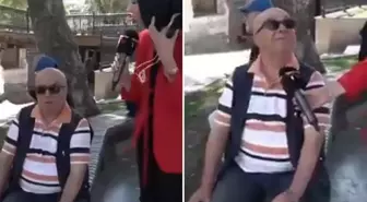 Muhabir baltayı taşa vurdu! Görme engelli vatandaşla diyaloğu şaşkınlık yarattı