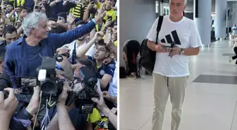Jose Mourinho, Türkiye'den tek başına ayrıldı