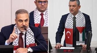 Türkiye, Gazze'ye neden havadan yardım götürmüyor? CHP lideri Özel sordu, Bakan Fidan yanıtladı