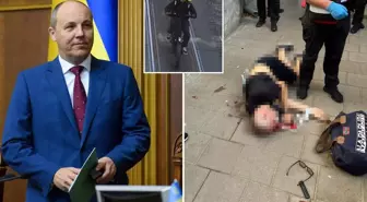 Eski Ukrayna Parlamento Başkanı sokak ortasında suikasta uğradı