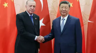 Cumhurbaşkanı Erdoğan, Şi Cinping ile bir araya geldi